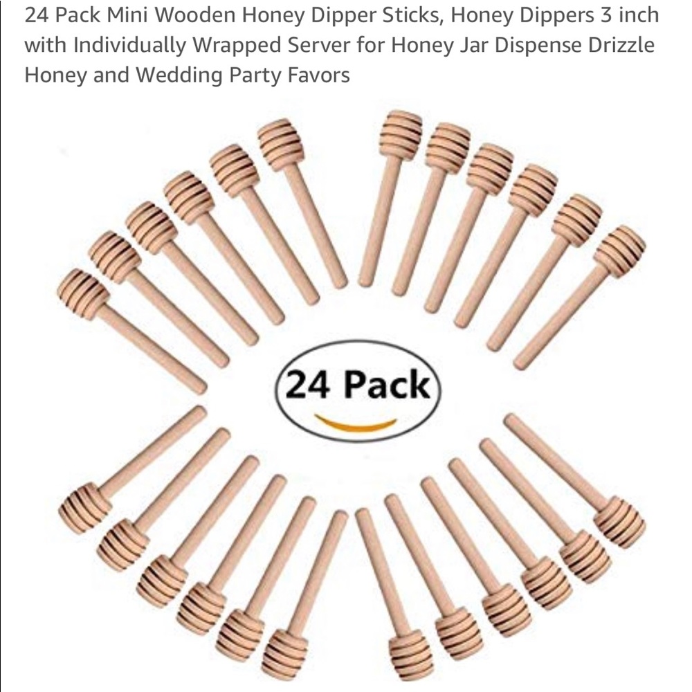 Mini wooden honey 🍯 dipper sticks